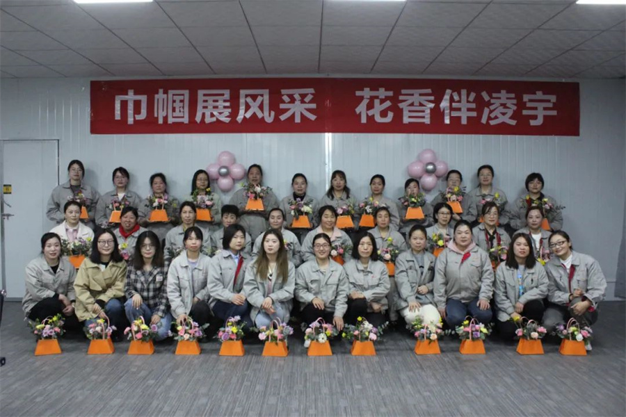 玫瑰亦鏗鏘，凌宇女工有力量！